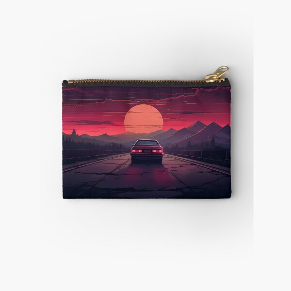 Item preview, Car Driving into Sunset designed and sold by tropicaltee.