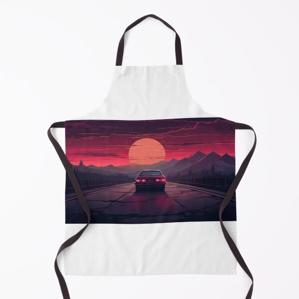 Item preview, Car Driving into Sunset designed and sold by tropicaltee.