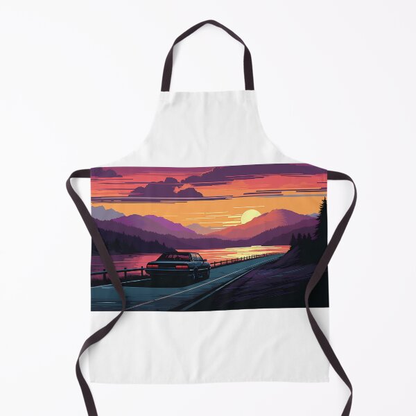 Item preview, Car Driving into Sunset designed and sold by tropicaltee.