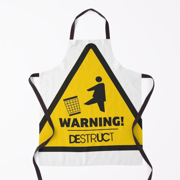 Item preview, Señal de advertencia de destrucción designed and sold by Printyourspirit.