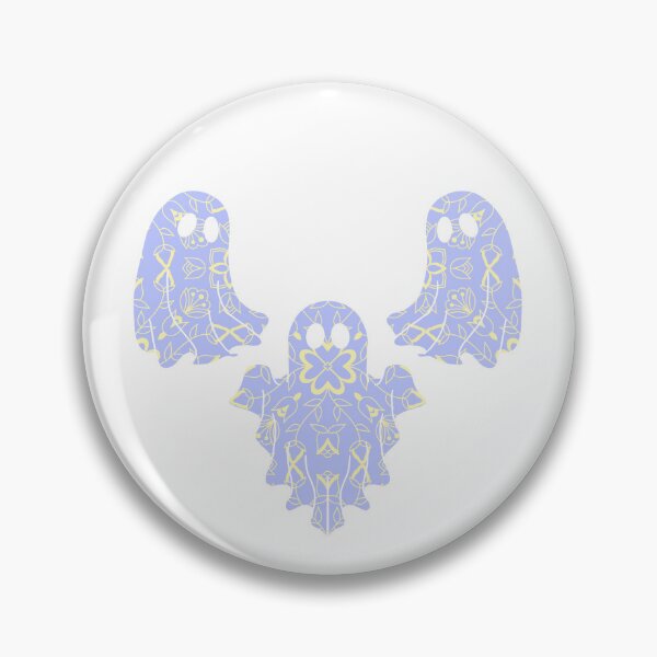 Item preview, Halloween Ghost Native Ojibwe Floral by Niibidoon designed and sold by Niibidoon.