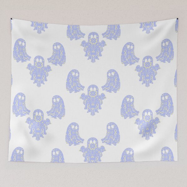 Item preview, Halloween Ghost Native Ojibwe Floral by Niibidoon designed and sold by Niibidoon.