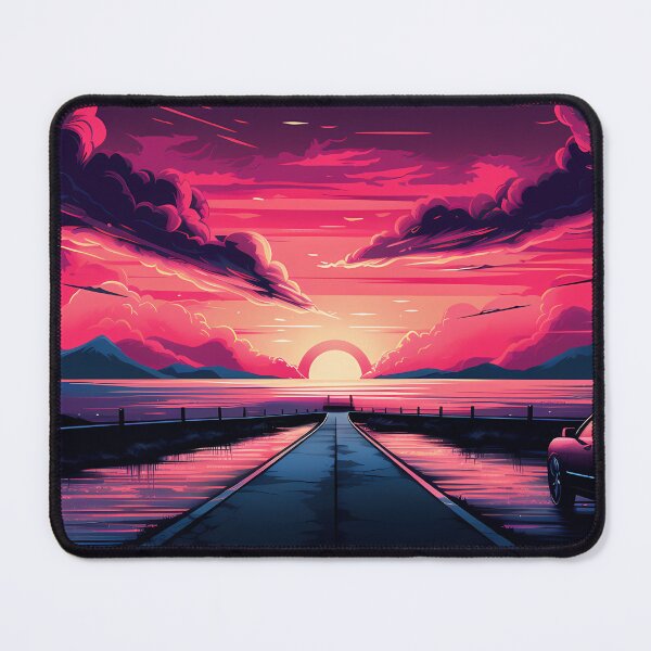 Item preview, Car Driving into Sunset designed and sold by tropicaltee.