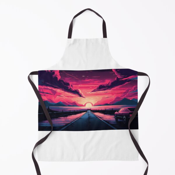 Item preview, Car Driving into Sunset designed and sold by tropicaltee.