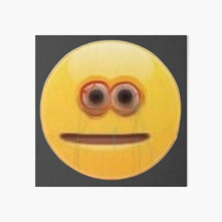 Cursed Emoji Has severe anger issues. When upset, he will constantly look  to the ground and