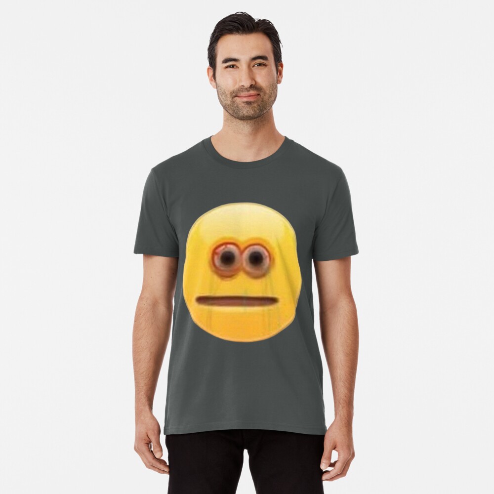 Cursed Stressed Emoji Photographic Print for Sale by LLFits