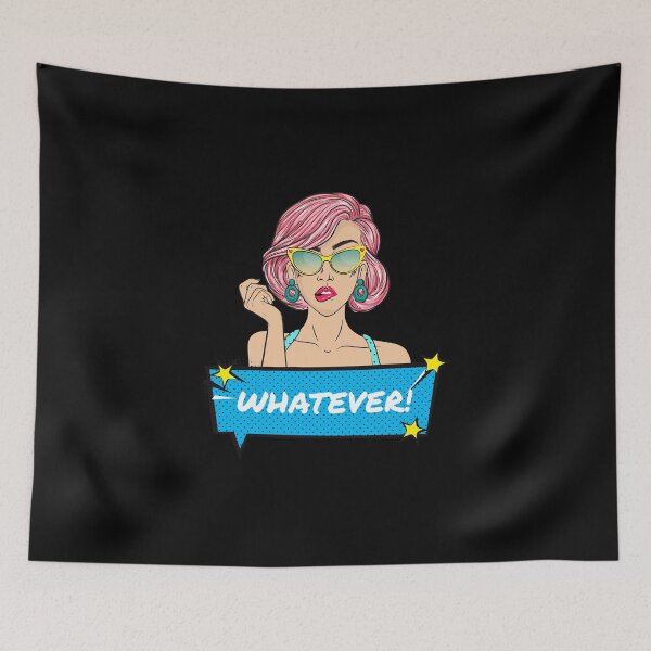 Item preview, Pop Art Woman Whatever Design designed and sold by RektRepublic.