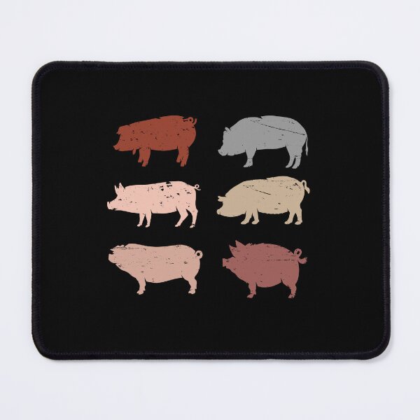 Item preview, Retro Pig Lover Farm Animals Swine Vintage Pig designed and sold by DSWShirts.