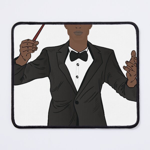 Item preview, Black Conductor, Maestro, Classical Music, Black Musician designed and sold by agustintr-evino.