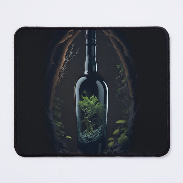 Item preview, Wine bottle in a cave designed and sold by Dr-Kane.