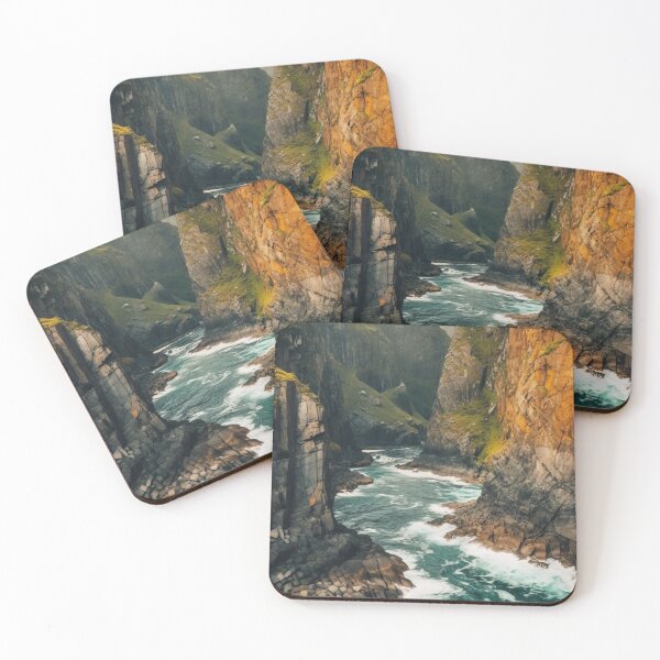 Item preview, Spectacular Nordic Cliffs - Dynamic and Picturesque Coastal Scenery designed and sold by Piotrek0001.