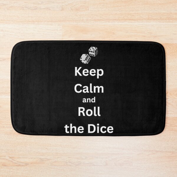 Item preview, Keep Calm and Roll The Dice designed and sold by YrtemmyS.