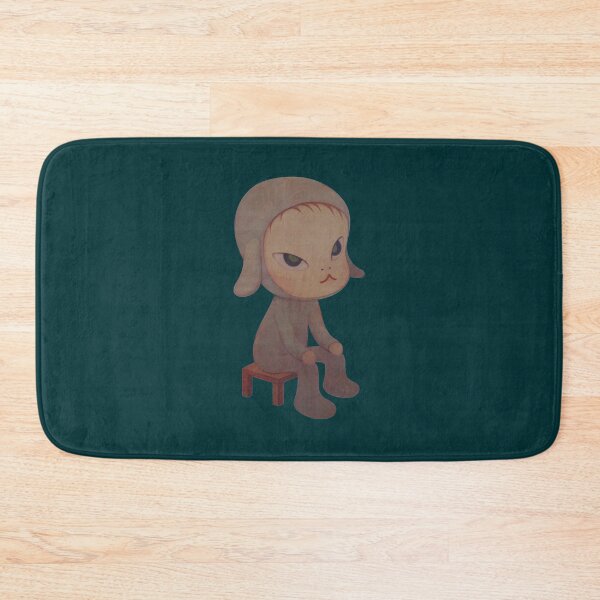 Item preview, yoshitomo nara sitting bunny painting     designed and sold by CristallGall.