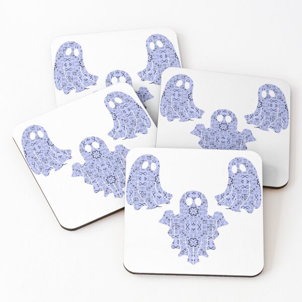 Item preview, Halloween Ghost Native Ojibwe Floral by Niibidoon designed and sold by Niibidoon.