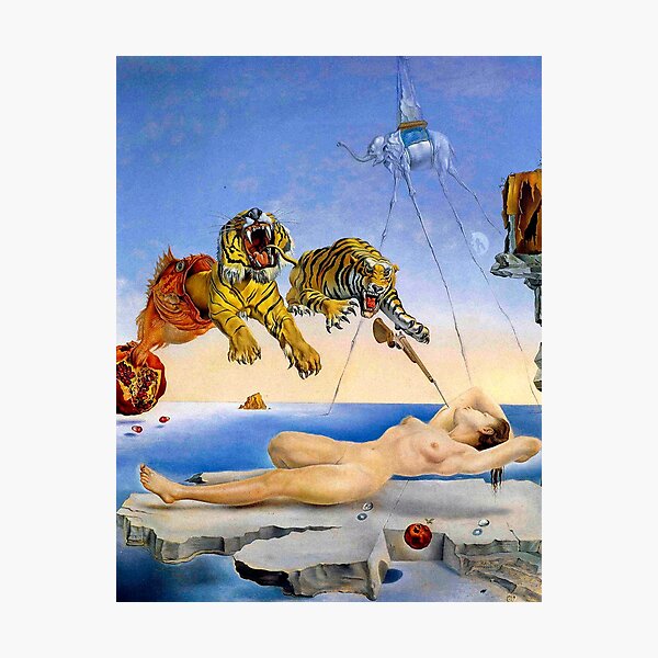 Aperçu de l'œuvre Rêve causé par le vol d'une abeille créée et vendue par LouiseBroberg.