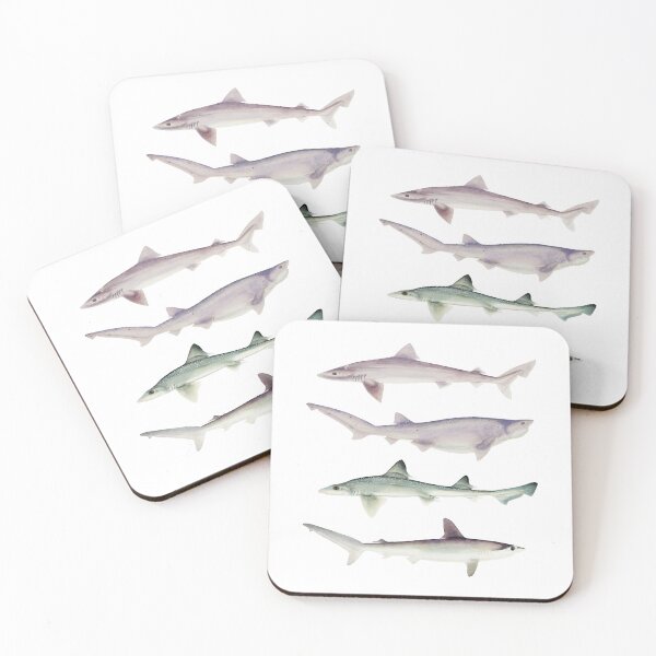 Item preview, Shiver of Sharks designed and sold by chillaxcats.