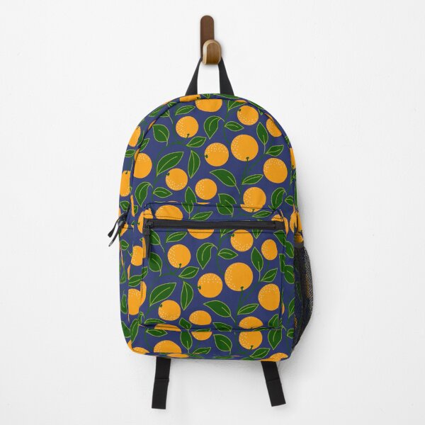 Item preview, Trailing Oranges on a Navy Blue Background designed and sold by Sarah Melendez.