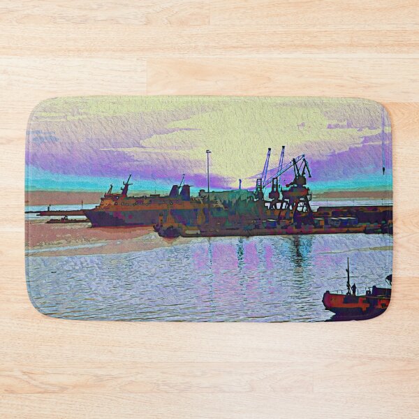 Item preview, ANCONA WORK SHIPS designed and sold by ArtbyRolleen.