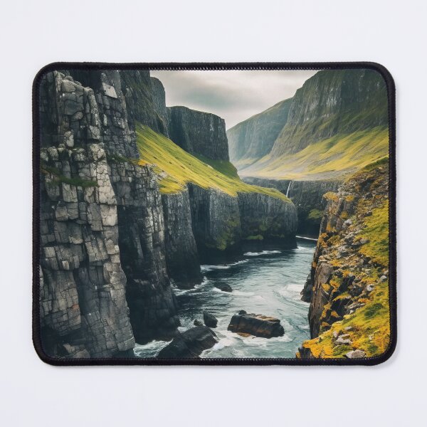 Item preview, Spectacular Nordic Cliffs - Dynamic and Picturesque Coastal Scenery designed and sold by Piotrek0001.