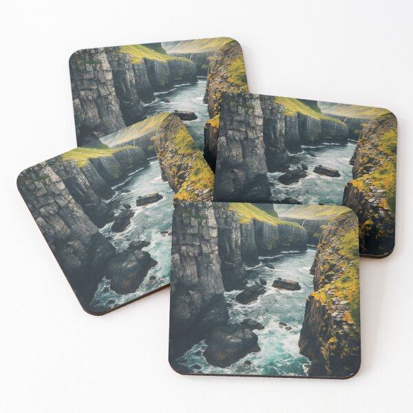 Item preview, Spectacular Nordic Cliffs - Dynamic and Picturesque Coastal Scenery designed and sold by Piotrek0001.