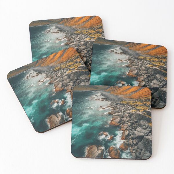 Item preview, Spectacular Nordic Cliffs - Dynamic and Picturesque Coastal Scenery designed and sold by Piotrek0001.