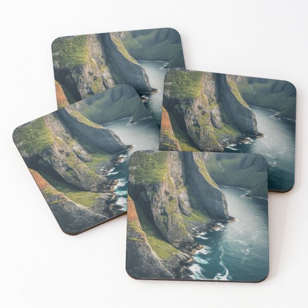 Item preview, Spectacular Nordic Cliffs - Dynamic and Picturesque Coastal Scenery designed and sold by Piotrek0001.