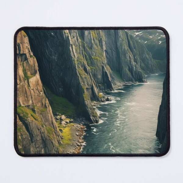 Item preview, Spectacular Nordic Cliffs - Dynamic and Picturesque Coastal Scenery designed and sold by Piotrek0001.