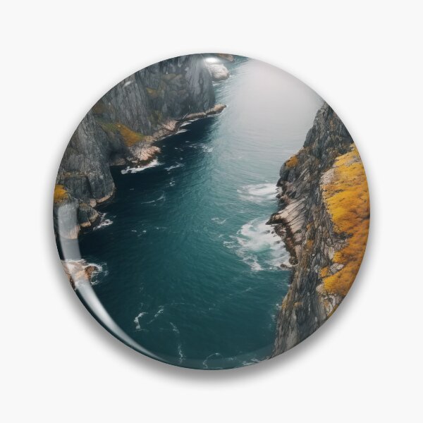 Item preview, Spectacular Nordic Cliffs - Dynamic and Picturesque Coastal Scenery designed and sold by Piotrek0001.