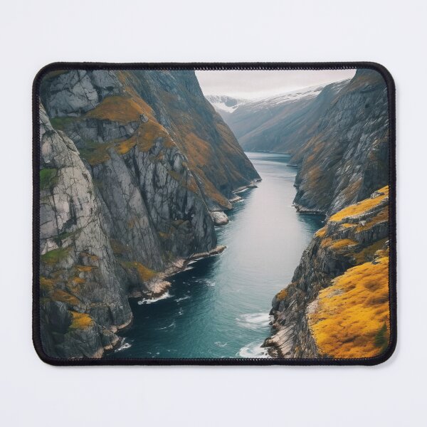 Item preview, Spectacular Nordic Cliffs - Dynamic and Picturesque Coastal Scenery designed and sold by Piotrek0001.