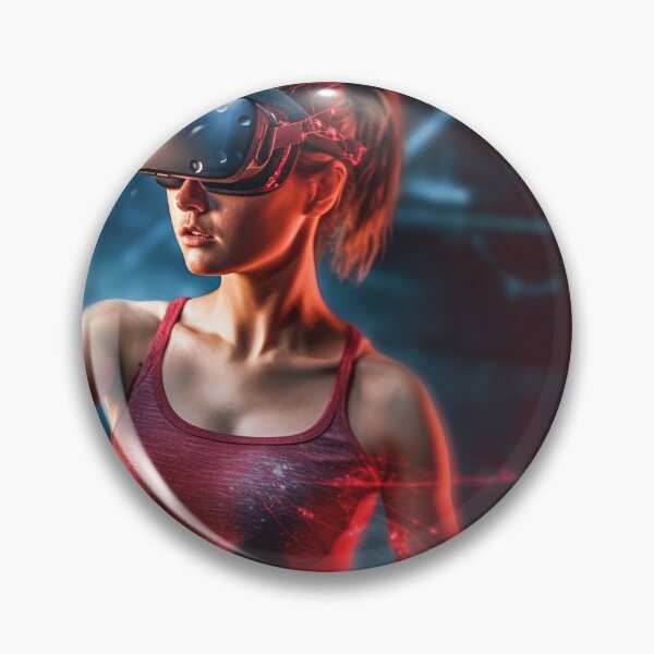 Artikelvorschau, Female Model Artist of Immersive Creations in Virtual Reality (VR) entworfen und verkauft von TheBrainArt.