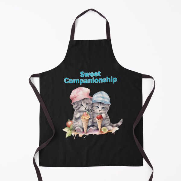 Item preview, "A Sweet Bond: Little Cats and Ice Cream Delight" designed and sold by LeepaCreations.