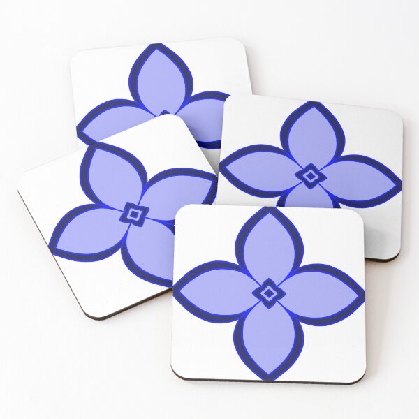 Item preview, Niibidoon Blue Floral designed and sold by Niibidoon.