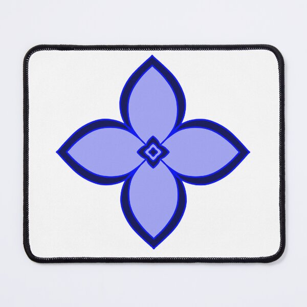 Item preview, Niibidoon Blue Floral designed and sold by Niibidoon.