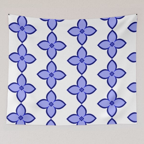 Item preview, Niibidoon Blue Floral designed and sold by Niibidoon.