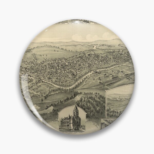 Item preview, Clarksburg, West Virginia (1898) designed and sold by allhistory.