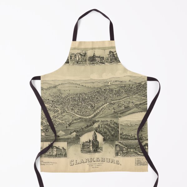 Item preview, Clarksburg, West Virginia (1898) designed and sold by allhistory.