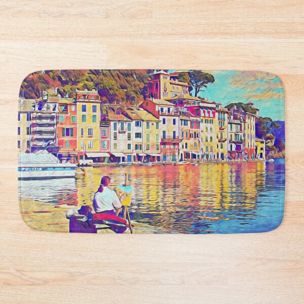 Item preview, ARTIST AT PORTOFINO designed and sold by ArtbyRolleen.