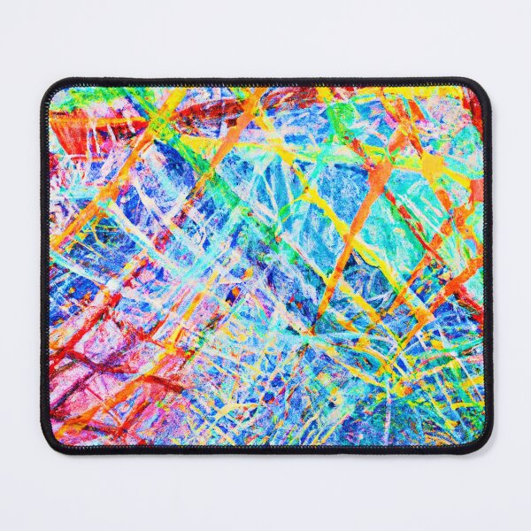 Item preview, Vibrant Abstract Color Explosion Pattern designed and sold by Health And Fitness Posts e-Store.