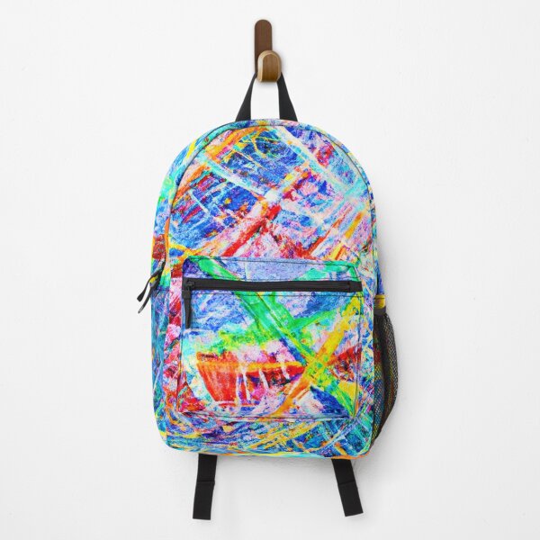 Item preview, Vibrant Abstract Color Explosion Pattern designed and sold by Health And Fitness Posts e-Store.