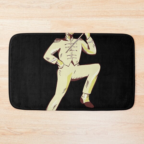 Item preview, Drum Major Marching Band Leader Etching designed and sold by murray-mckenzie.