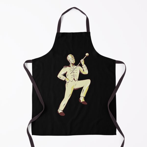 Item preview, Drum Major Marching Band Leader Etching designed and sold by murray-mckenzie.