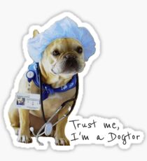 Trust me, I'm a Dogtor Sticker