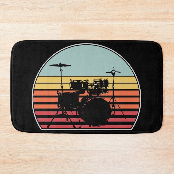 Item preview, Retro Drummer Percussion Music Gift designed and sold by murray-mckenzie.