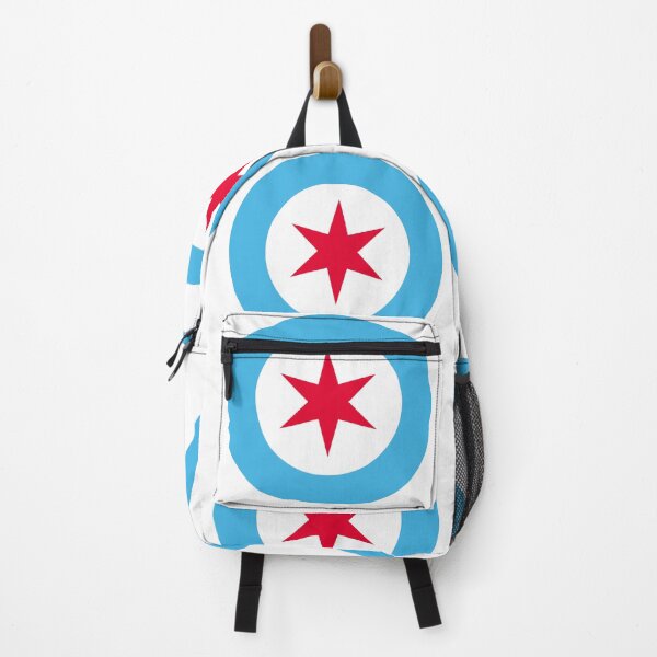 Item preview, Chicago Flag Bullseye Design designed and sold by ElegantLexicon.