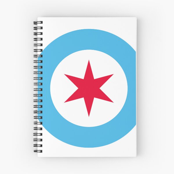 Item preview, Chicago Flag Bullseye Design designed and sold by ElegantLexicon.