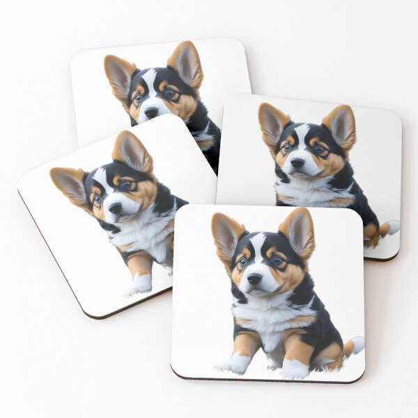 Item preview, Adorable Pembroke Welsh Corgi puppy designed and sold by Derbiwow.