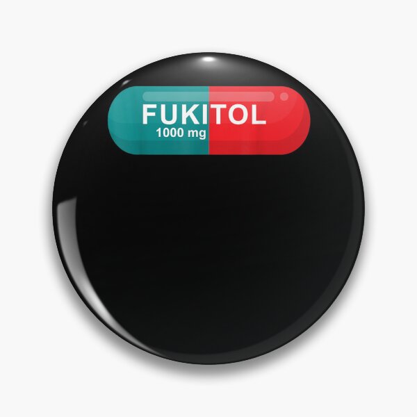 Item preview, Fukitol Rx Prescription Pill Sarcasm designed and sold by MarlonDesro.