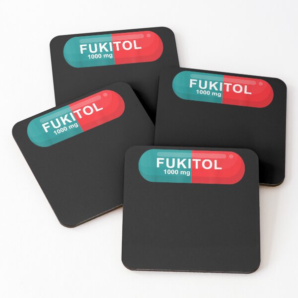 Item preview, Fukitol Rx Prescription Pill Sarcasm designed and sold by MarlonDesro.