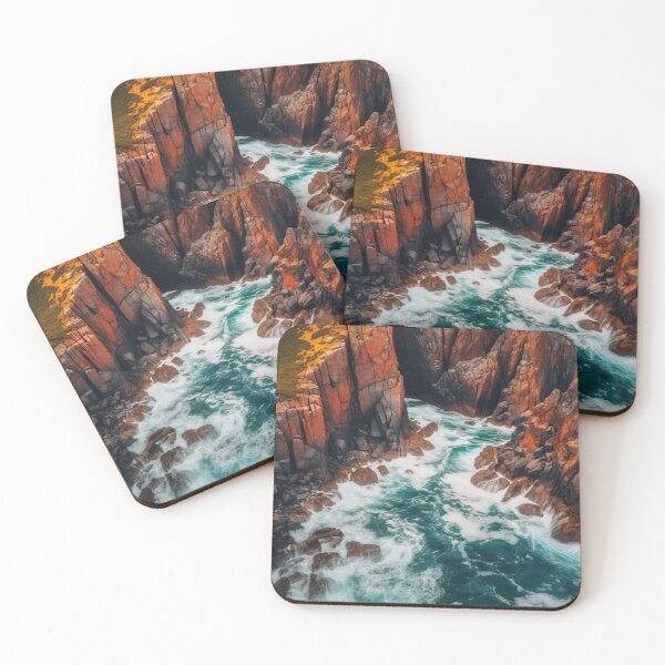 Item preview, Spectacular Nordic Cliffs - Dynamic and Picturesque Coastal Scenery designed and sold by Piotrek0001.