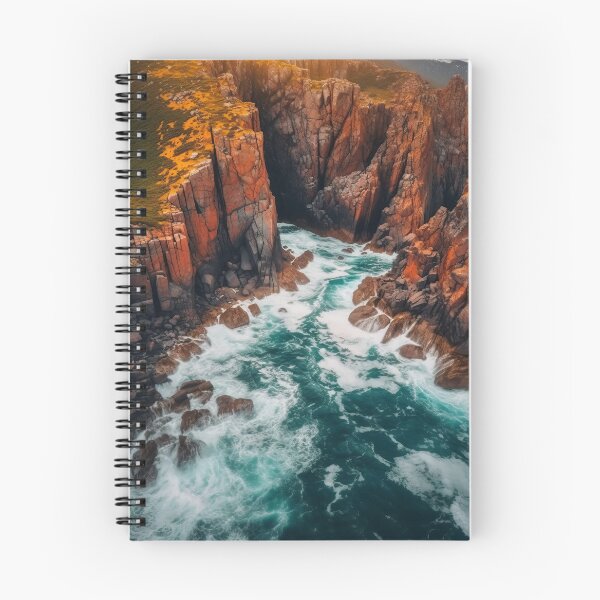 Item preview, Spectacular Nordic Cliffs - Dynamic and Picturesque Coastal Scenery designed and sold by Piotrek0001.